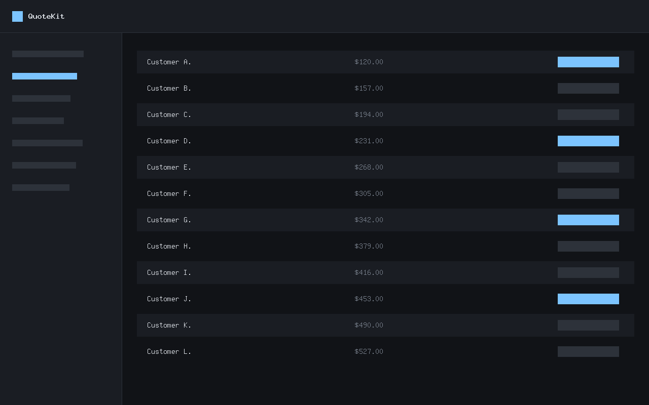 Screenshot 2 of QuoteKit