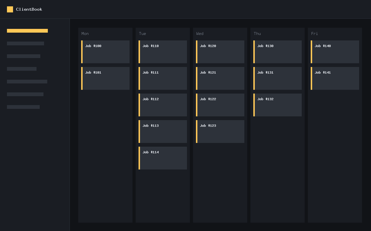 Screenshot 2 of ClientBook